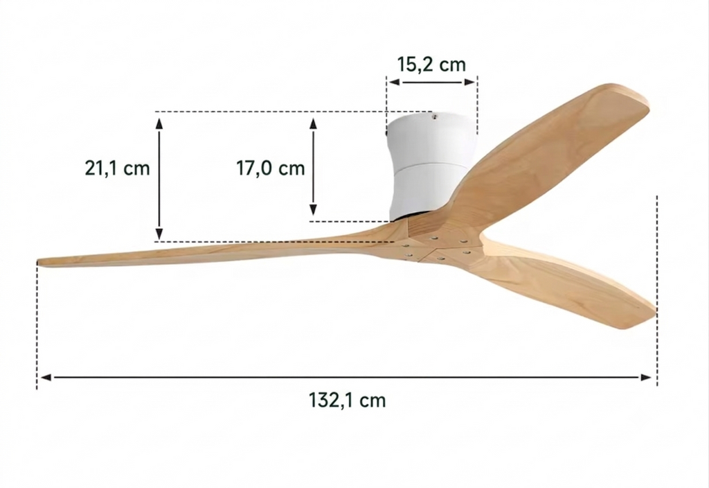 Ventilateur de Plafond Falk — 132 cm | Ariaze
