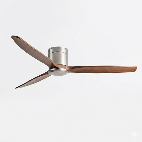 Ventilateur de plafond Halv bois massif moteur DC - Ariaze