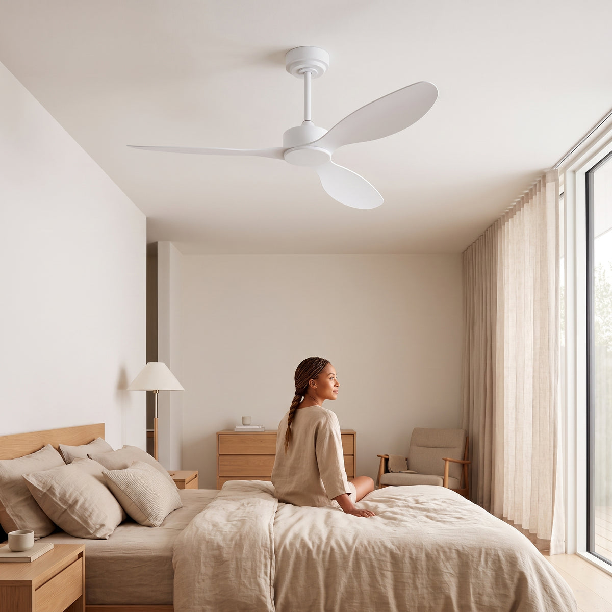 Ventilateur de Plafond Niv — 132 cm | Ariaze